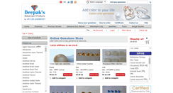 Desktop Screenshot of deepakgems.com